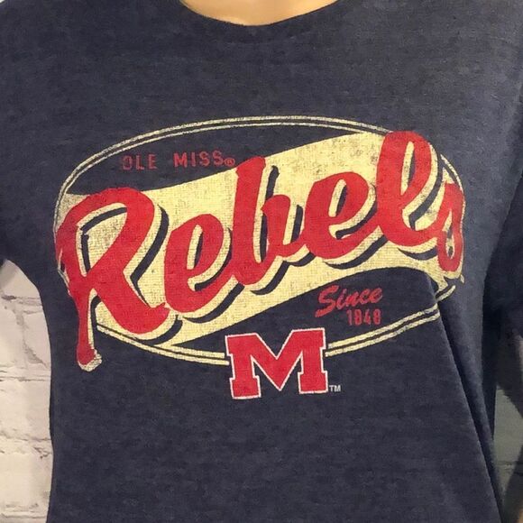 Ole Miss Rebels Tee Shirt Knights Apparel S - Picture 3 of 9